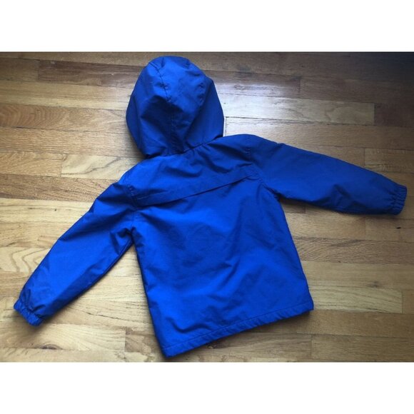 Joe Fresh Blue Size 5 Windbreaker Rain Fleece Lined Jacket - Picture 4 of 4